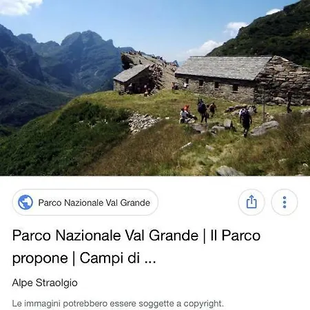 Appartement Il Portico Malesco